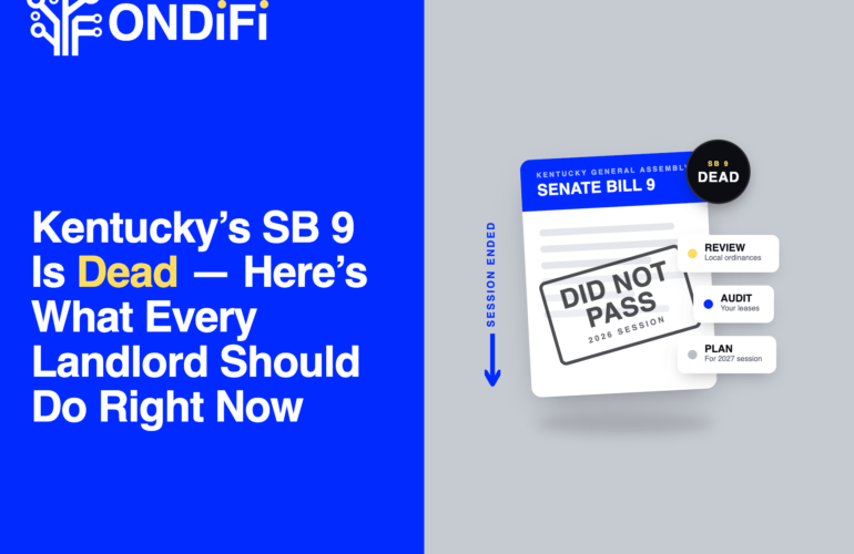 Kentucky's SB 9 Is Dead. Here's What Landlords Should Do Right Now. 1 Kentucky SB 9 Social 3